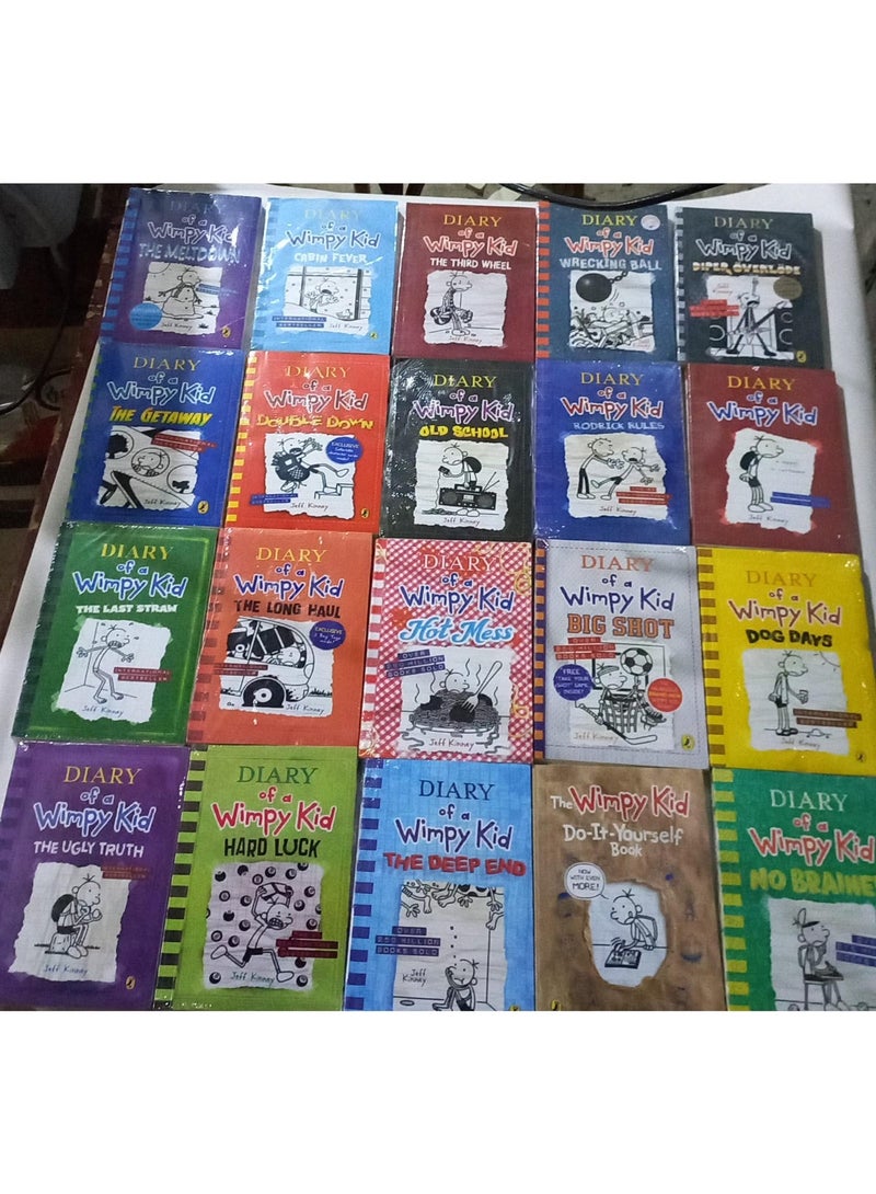 سلسلة كتب مذكرات طالب ضعيف لجيف كيني، المجموعة الكاملة 1-20 كتابًا - Image 2